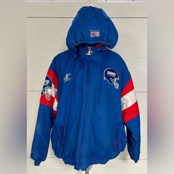 NFL Pro line Authentic New York Giants full zip hooded jacket sz XL - Picture 2 of 13